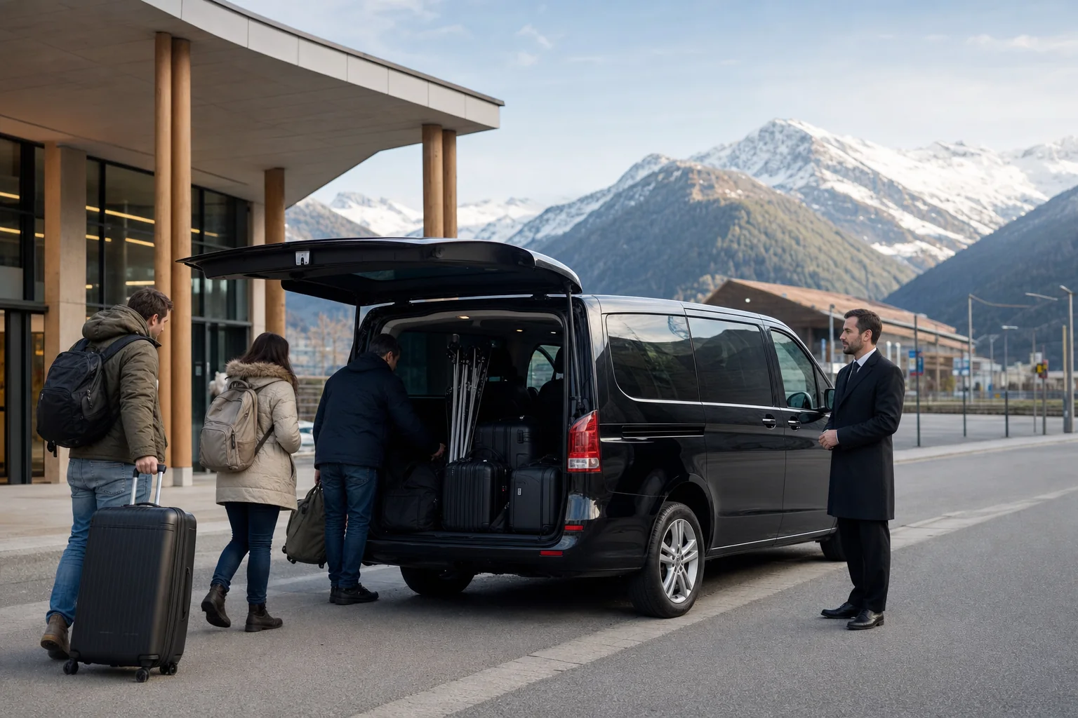 Transfert taxi depuis la gare de Modane